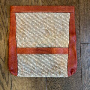 Free People Large Foldover Clutch - NWOT - Sample Bag